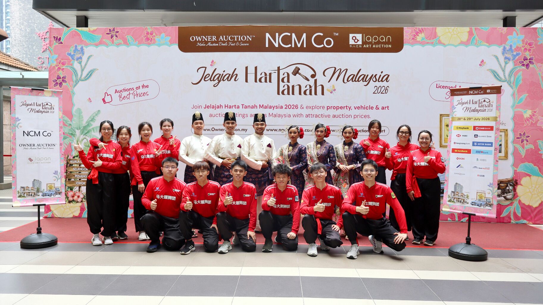 Jelajah Harta Tanah Malaysia 2026 Attracts 819 bidders for Property and Car Public Auction Sales