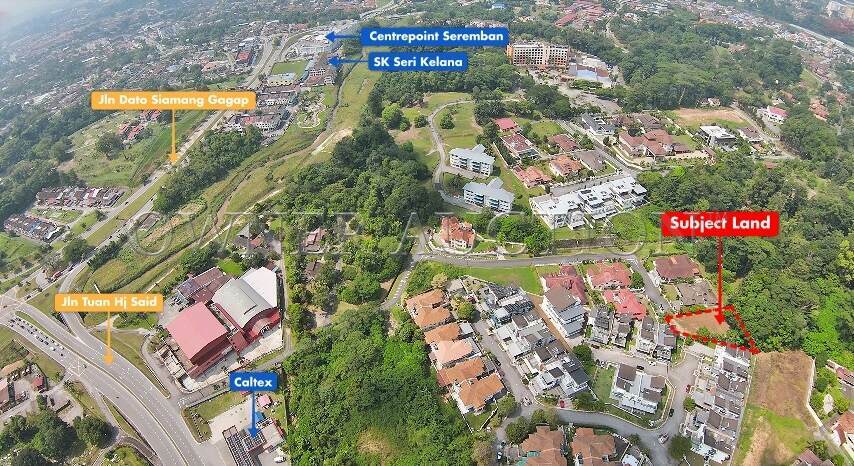 [End lot vacant land] Residential Land [3 min to Centerpoint Seremban & Royal Sungei Ujong Club]