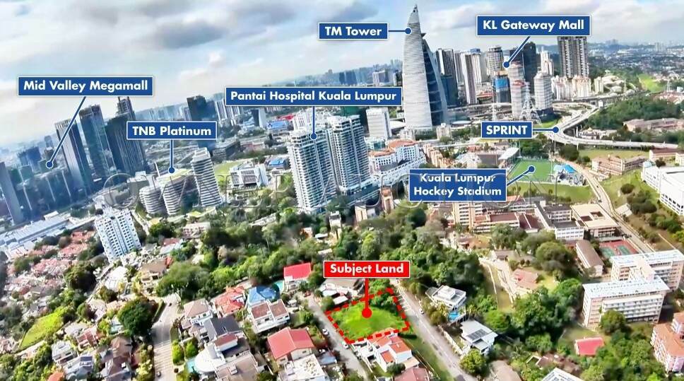[Situated in a mature & prime location within Kuala Lumpur] Residential Land [7 min to MRT Kerinchi, LRT Abdullah Hukum & LRT Universiti Station]