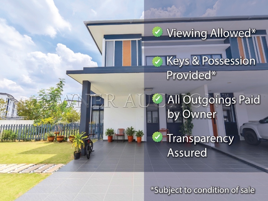 [Corner Lot unit; Premium Facilities] 2 Storey Terrace House [Accessible to NKVE in Klang Valley Western Corridor, Located just before Setia Alam]