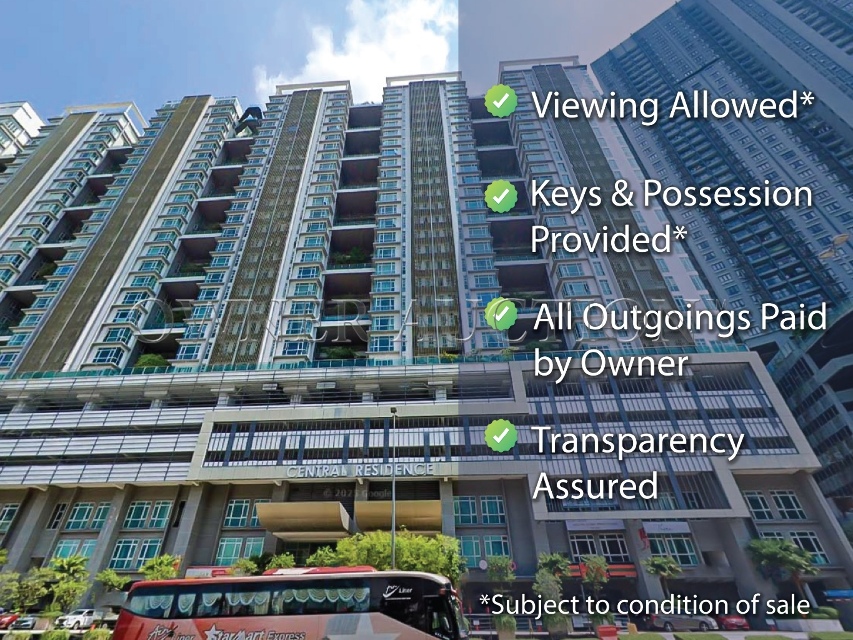 [Gated & Guarded with Multi-Tier Security] Service Apartment [Easy Link to Buses,MRT,LRT & KTM via the nearby TBS Hub]