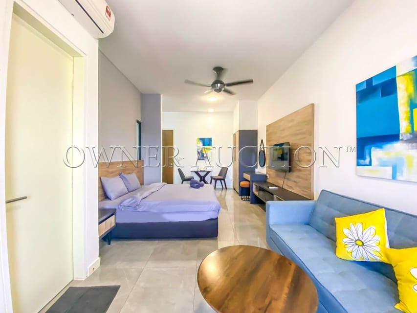 [Prime Location at Bandar Hilir, Melaka] Service Apartment [Short distance to Menara Taming Sari & A Famosa]