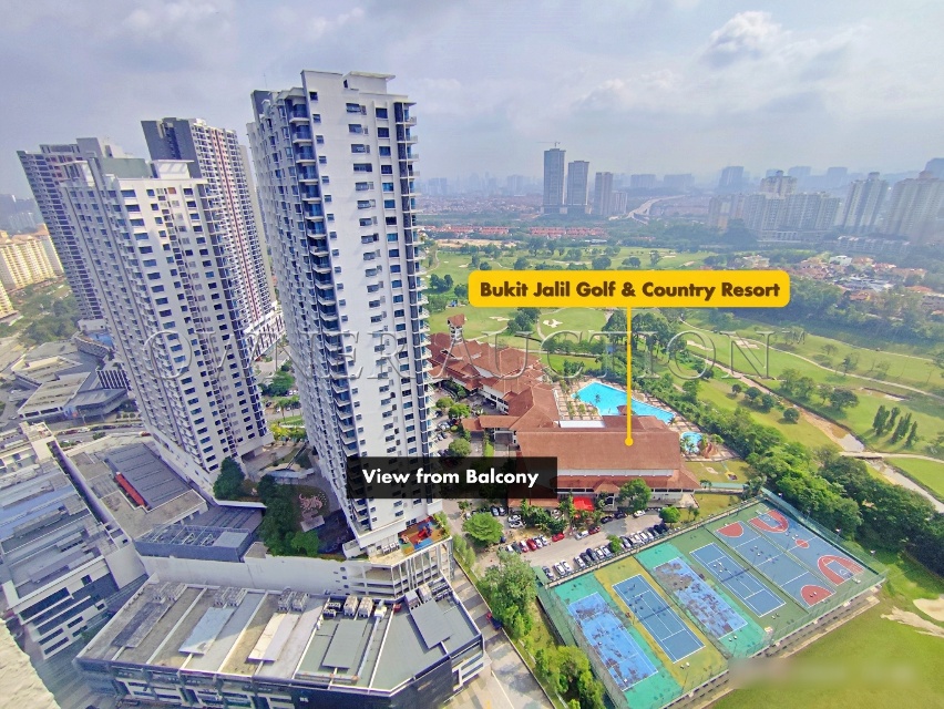 [Duplex Unit; Next to Calvary Convention Centre] Service Apartment [4 min walk to Bukit Jalil Golf & Country Resort; 6 min walk to Bukit Jalil Recreational Park]