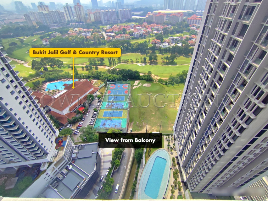 [Duplex Unit; Next to Calvary Convention Centre] Service Apartment [4 min walk to Bukit Jalil Golf & Country Resort; 6 min to Pavilion Bukit Jalil]