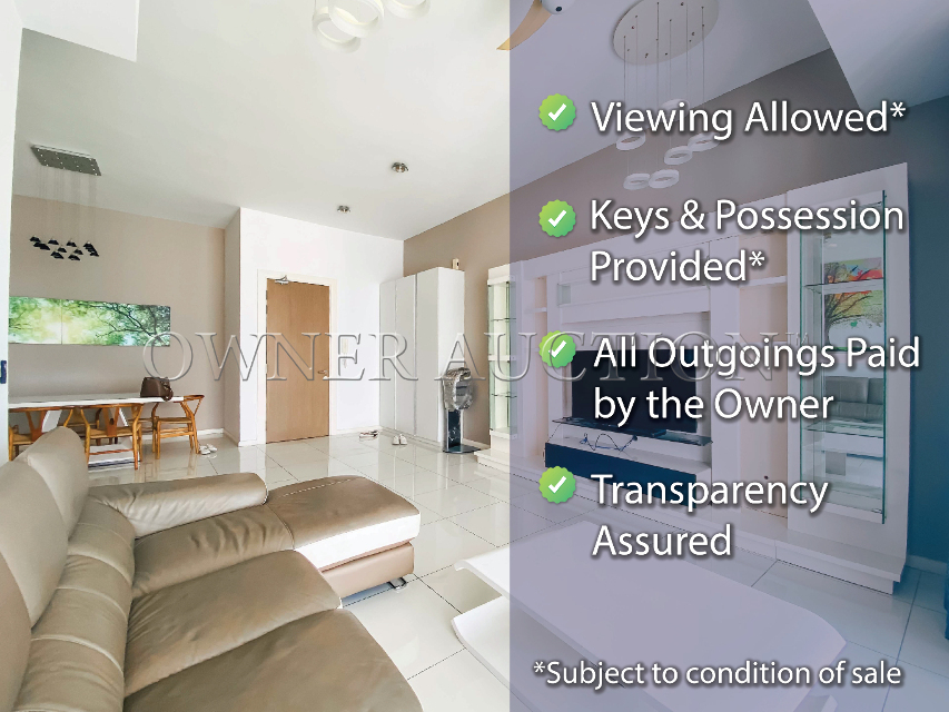 [Freehold Corner unit | Vacant | Side-by-side Parking] Serviced Residence [Stunning KL City Skyline View | 10 Mins to KLCC]