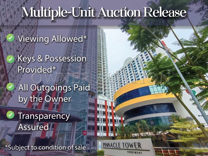 [6 Units] Pinnacle Tower Service Apartment