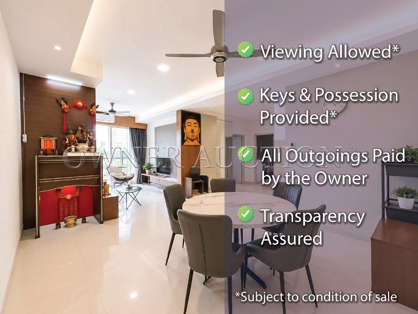 [Partial furnished; Occupied by Owner] Condominium [6 min to LRT Maluri & MRT Maluri; 9 min to Sunway Velocity Mall; 12min to MyTown Shopping Centre]