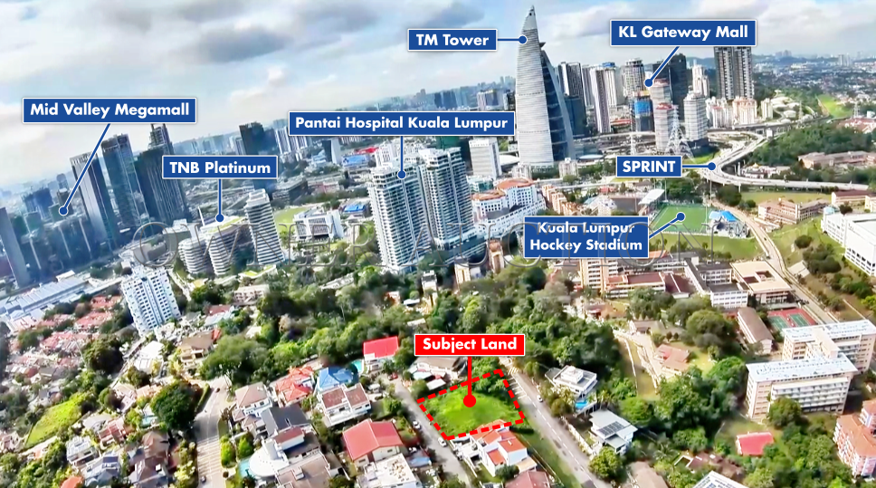 [Situated in a mature & prime location within Kuala Lumpur] Residential Land [7 min to MRT Kerinchi, LRT Abdullah Hukum & LRT Universiti Station]