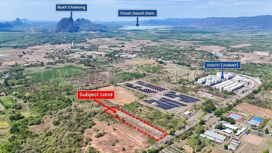 [Vacant Flat Land; Ideal for Development] Agricultural Land [3 mins to UniMAP Campus, 10 mins to Padang Besar Immigration & Customs (Malaysia–Thailand border hub)]