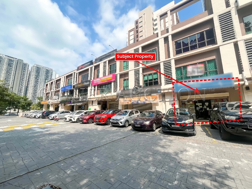 [Excellent Visibility; Immediate Rental Income] Shop Office [5 mins to LRT Station Sri Rampai, Wangsa Walk Mall]