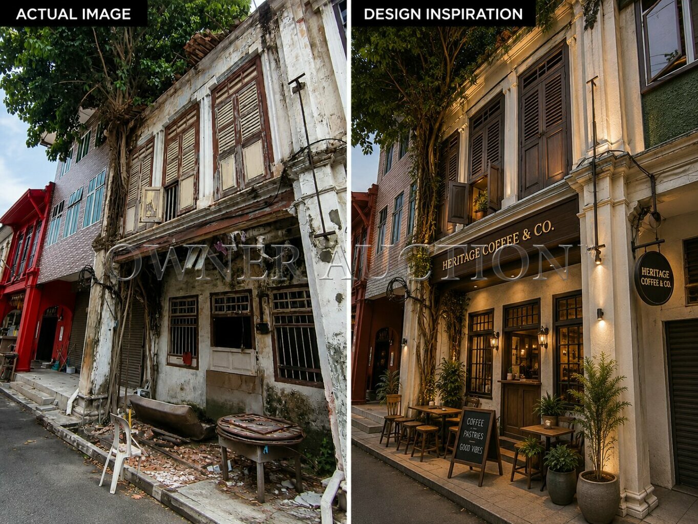 [Heritage Commercial District; Ideal for Retail or Café] Shop Lot [Near Pekan Rabu & Menara Alor Setar, Easy Access via Jalan Sultan Badlishah]